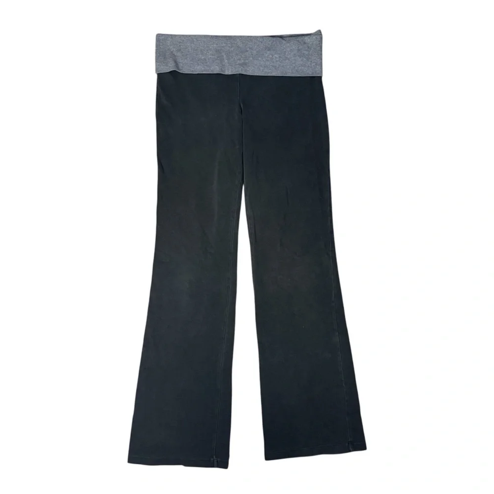 Victoria’s Secret PINK Vintage Y2K Fold Over Flare Leggings Yoga Pants Size M - Picture 2 of 4